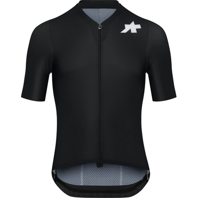ASSOS Мъжка фланелка с къс ръкав за колоездене ASSOS Mille GT Jersey S11 Evo Cycling jersey - Black Series (056-3999-0112)