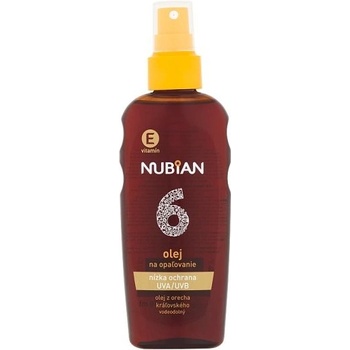 Nubian olej na opaľovanie spray SPF6 150 ml