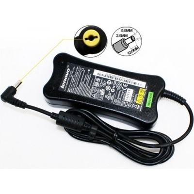 Lenovo Захранване (оригинално) за лаптопи Lenovo, 19V/3.42A/65W, 5.5 x 2.5