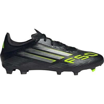 Adidas Футболни бутонки Adidas F50 League Adults Firm Ground Football Boots - Black/Lemon