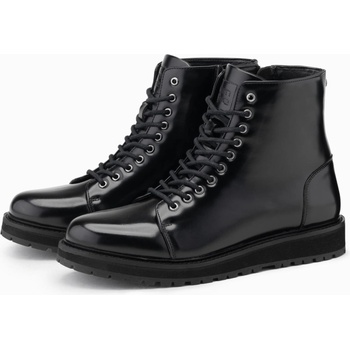 Ombre Clothing Мъжки обувки на висок ток от лъскава еко кожа черни Ombre Clothing Ombre Clothing | Cheren | МЪЖЕ | 40