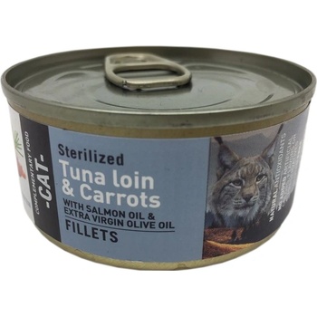 Bravery cat STERILISED TUNA loin carrot jelly salmon 5 x 70 g