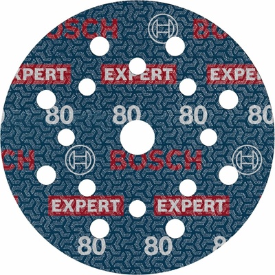 BOSCH Brusný kotouč EXPERT O780 s fólií, 125 mm, G80, 6ks (2.608.902.400)