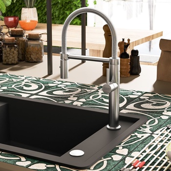 Franke Смесител за кухня FRANKE, Pescara L semi-pro side HP (Pescara L semi-pro side HP)