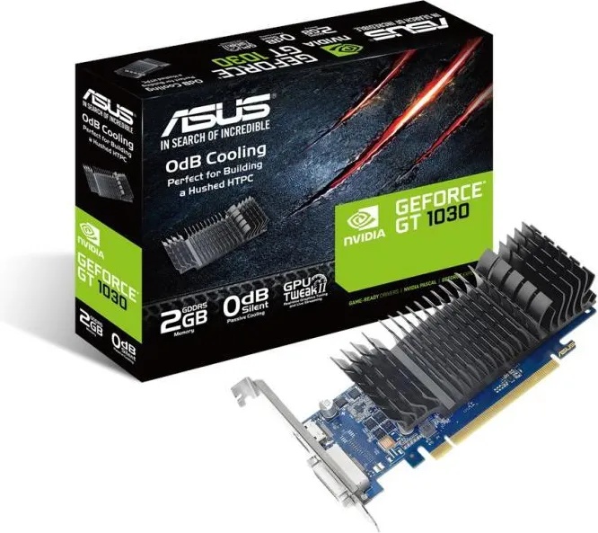 ASUS GeForce GT 1030 2GB GDDR5 64bit (GT1030-SL-2G-BRK/90YV0AT0-M0NA00)