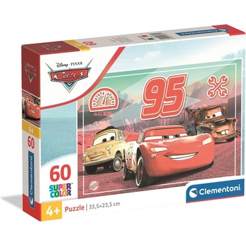 Clementoni - Puzzle Cars: Lightning McQueen and Friends - 40 - 99 piese