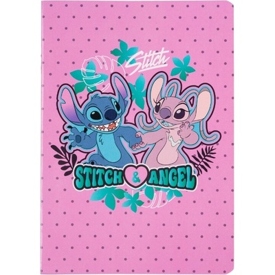 COOL PACK Stitch Angel zošit A5 s 2 pomocnými linkami