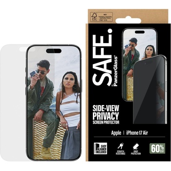 Panzer Стъклен протектор Safe за iPhone 17 Air, Privacy, UWF, EasyAligner