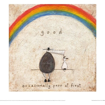 Umelecká tlač Sam Toft - Good. Occasionally Poor At First, 40 × 40 cm