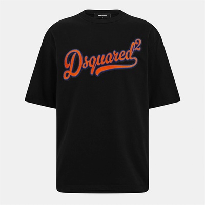 Dsquared2 Тениска DSQUARED2 Men's Oversized T-Shirt - Black