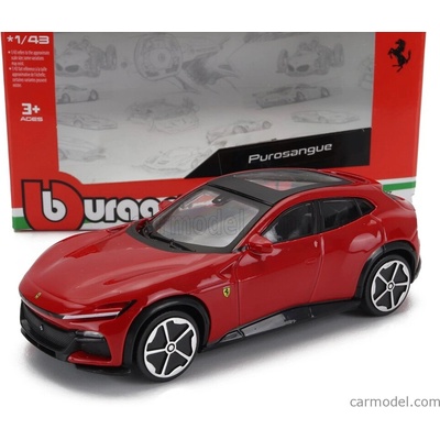 Bburago Ferrari Purosangue Suv 2022 Red 1:43
