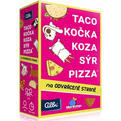 Albi Taco, kočka, koza, sýr, pizza na odvrácené straně