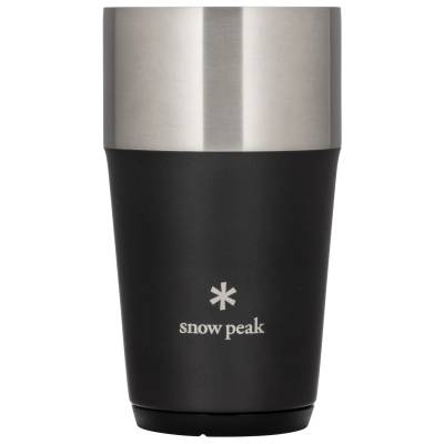 Чаша Snow peak Shimo Tumbler Insulated mug - Black II - размер 470 ml (532-2727-0311)