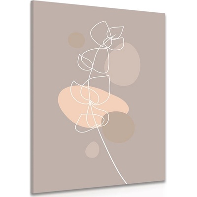 Obraz minimalistický list No1 - 40x60