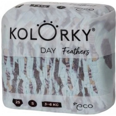 KOLORKY DAY peří S 3-6 kg 25 ks