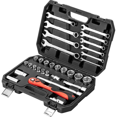 MTX Комплект инструменти, 1/2" , CrV, пластмасова кутия 32 бр. //MTX
