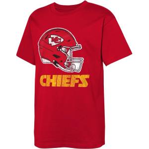 NFL Тениска NFL Kids Retro Licensed Short-Sleeve Performance T-Shirt - KC Chiefs
