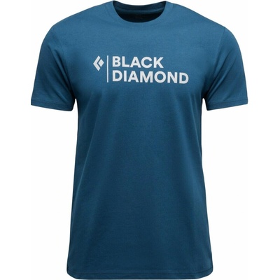 Black Diamond M Mini Stacked Ss Tee modré