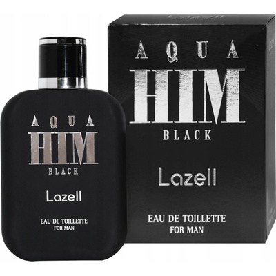 Lazell Aqua Black toaletná voda pánska 100 ml
