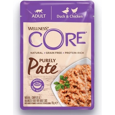 Wellness Core Cat Paté kura a kačica 85g