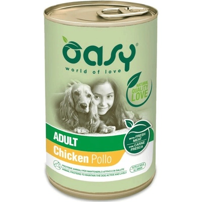 Oasy Pate Adult Chicken All Breeds 400 g