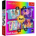 Trefl Puzzle 4in1 Fashionable dolls TREFL