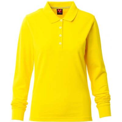 PAYPER florence lady 000931-0021 / Дамска поло тениска, дълъг ръкав - жълта xxl (000931002101000xxl)