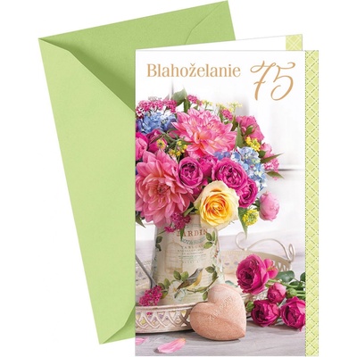 ARGUS Blahoželanie k narodeninám 75 15-6352/75