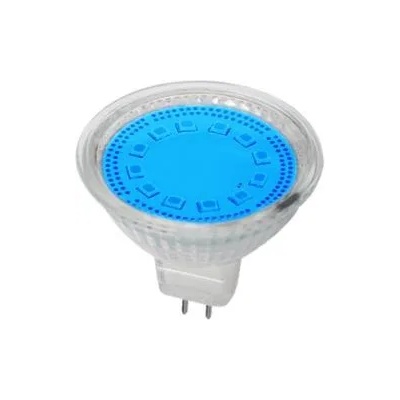 Led ЛАМПА mr16 smd2835 3w gu5.3 12v 3000k СИНЯ (99led603)
