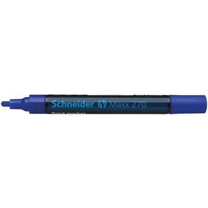 Schneider Лаков маркер, 1-3 мм, SCHNEIDER "Maxx 270", син 127003 (127003)