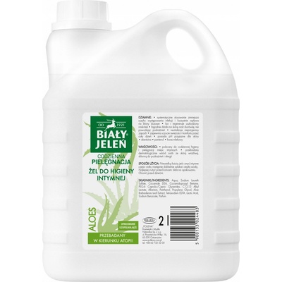 Biały Jeleń Gel pro intimní hygienu Aloe náhradní náplň 2 l – Hledejceny.cz