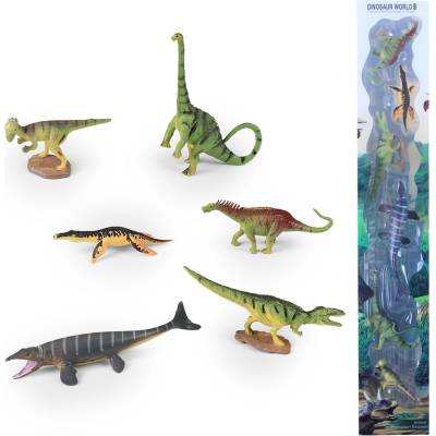 Rappa - Комплект фигурки Динозаври III - 6 броя, 6-10 см