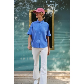 Moodo Дамска синя риза Moodo | Sin | ЖЕНИ | XS