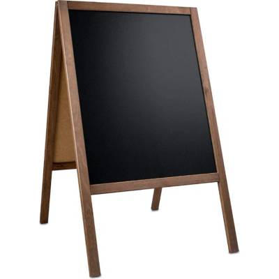 Dřevěný reklamní stojan Classic M 100 x 60 cm