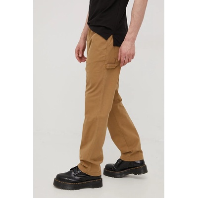 Superdry Памучен панталон Superdry в кафяво със стандартна кройка (M7010679A.5UM)