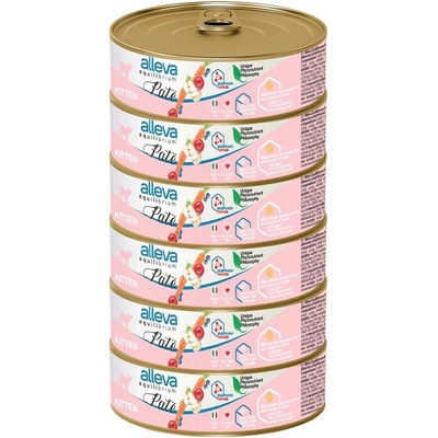 Alleva EQUILIBRIUM Paté Kitten chicken 6 x 85 g