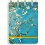 Flame Tree Publishing Vincent Van Gogh: Almond Blossom (Spiral Bound Pocket Notebook) | FLAME TREE