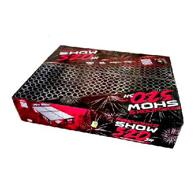 Sestavený ohňostroj FIREWORKS SHOW 520 ran 20mm