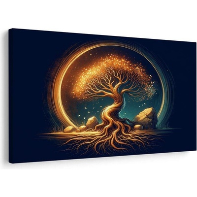 Obraz strom života v záři - 120x80