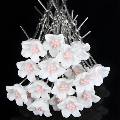 HARAHU Фиби за коса li-27531 - Бяла kp27531 (li-27531)