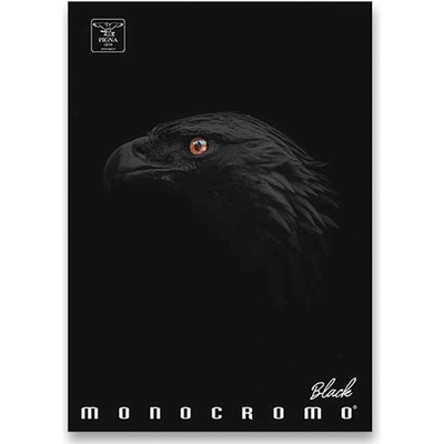Pigna Sešit školní Monocromo Black A4 linka