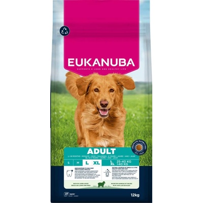 Eukanuba Adult Large jehněčí s rýží 12 kg