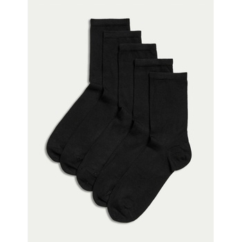 Marks & Spencer 5 чифта чорапи до глезена Sumptuously Soft Marks & Spencer черни Marks & Spencer | Cheren | ЖЕНИ | 35 1/2-38