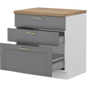Долен кухненски шкаф с чекмеджета Tara R-80-3MBOX/4