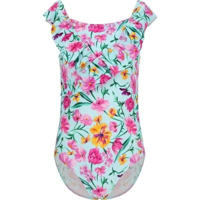 Jednodílné dívčí plavky ZigZag Tropical