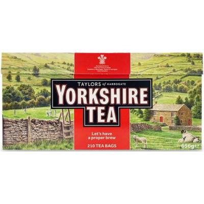 Čierny čaj v nálevových vreckách Taylors of Harrogate Yorkshire 656 g