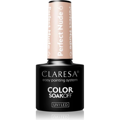 Claresa SoakOff UV/LED Color Perfect Nude гел лак за нокти цвят 6 5 гр