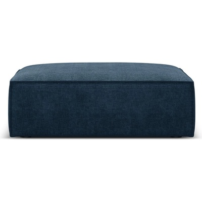 Mazzini Sofas Тъмносиня шенилова табуретка Vanda - Mazzini Sofas (MAZ_POUF_142_F1_VANDA6)