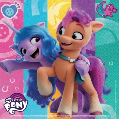 Amscan ubrousky papírové My Little Pony 33x33cm 16ks