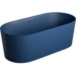Omnires Свободностояща вана Omnires Ovo M+, композитна, синьо Midnight Blue, мат, 160x75 см (OVO160WWZPMB)